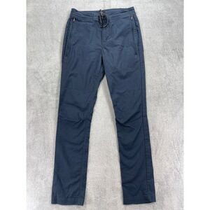 Roark Pants Men 28 Navy Blue Layover 2.0 Adventure Travel Chino Trousers RP211